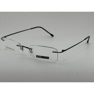 INCLINE - 4024 48-19-135 C01 Black Rimless Metal Glasses Frames
